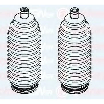 Afbeelding van AUTOFREN SEINSA D9213C Stuurhoes, stuureenheid Vooras rechts, links BMW: X5