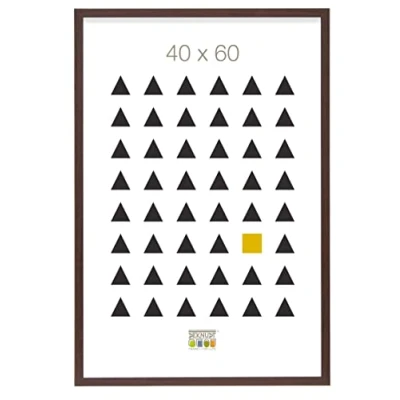 Afbeelding van Deknudt Frames Fotolijst Donkerbruin S44CH4 Voor foto: 40x60 cm