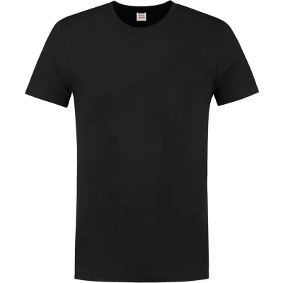 Afbeelding van Tricorp T Shirt Casual 101004 160gr Slim Fit Zwart Maat 3XL