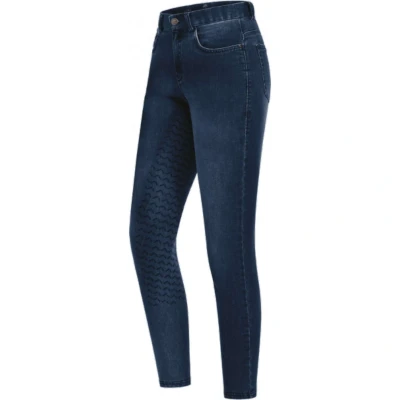 Afbeelding van Waldhausen Rijbroek Luna Denim Dames Donkerblauw 36