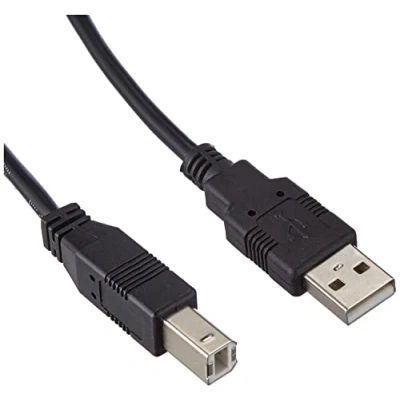 Afbeelding van AISENS A101 0006 USB 2.0 kabel printer, 1,8 m, zwart