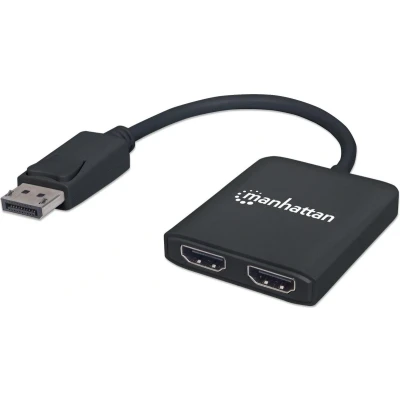 Afbeelding van Manhattan 152716 DisplayPort splitter 2 poorten 3810 x 2160 Pixel