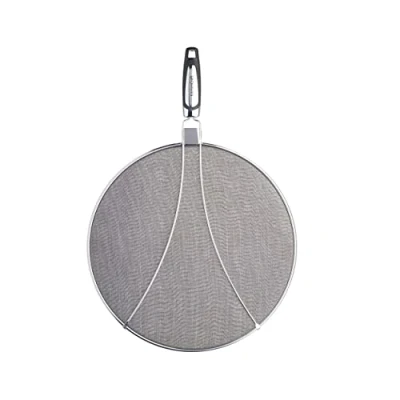 Afbeelding van MasterClass spatbescherming, roestvrij staal, geurwerend, 33 cm