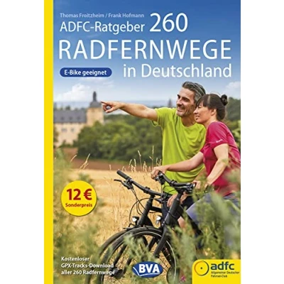 Afbeelding van ADFC Ratgeber 260 Radfernwege in Deutschland