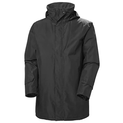 Afbeelding van Helly Hansen Dubliner Insulated Long Jacket Heren Zwart Maat M