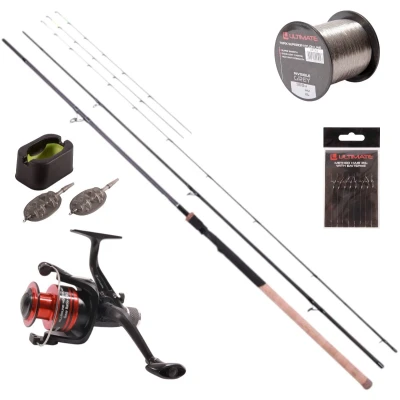 Afbeelding van Ultimate Feeder Fury set 330cm Witvis