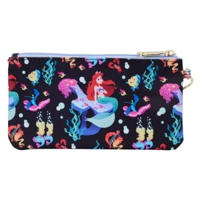 Afbeelding van the Little Mermaid Loungefly Wallet (Portemonnee) 35th Anniversary Life is bubbles