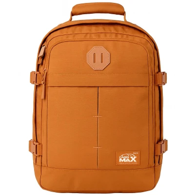 Afbeelding van CabinMax Metz Reistas Handbagage 24L Wizz Air Rugzak Transavia Schooltas 40x30x20 cm Compact Backpack Lichtgewicht Terracota