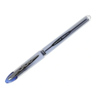Afbeelding van Uni ball UB 200 Vision Elite rollerbalpen, medium punt, 0,8 mm, gel, blauw, 12 stuks