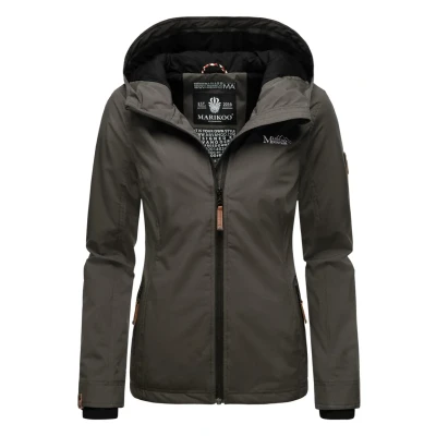 Afbeelding van Marikoo Brombeere Jas, Dames, Maat: XS, Dark grey