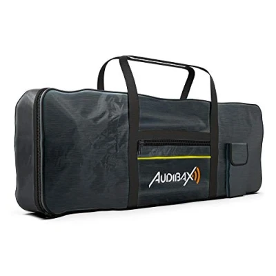 Image de Audibax Onyx Bag 61 Housse pour claviers et pianos à touches Sac dos rembourré avec deux poignées solides confortables clavier ou piano numérique Étui fabriqué