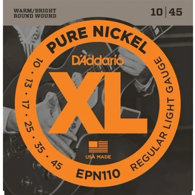 Image de D&#039;Addario Pure Nickel EPN110 010/045