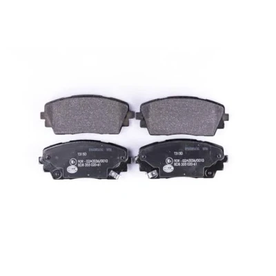 Afbeelding van HELLA 8DB 355 020 611 Remblokkenset Met akoestische slijtagewaarschuwing KIA: Picanto II