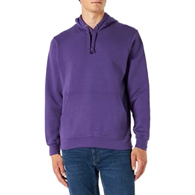 Afbeelding van CliQue Basic Sweatshirt met capuchon voor heren, paars (paars)