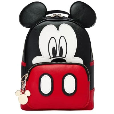 Afbeelding van Disney Mickey Mouse tas, rugzak, handtas, eenheidsmaat, zwart, zwart.