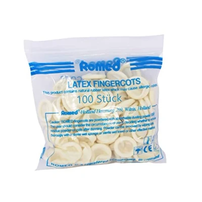 Image de Romed Lot de 100 gants en latex (L x l)