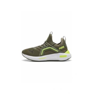 Afbeelding van Softride Enzo 5 hardloopschoenen, Groen/Geel, Maat 41 PUMA