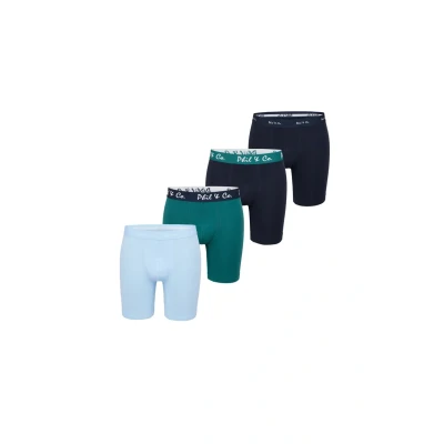 Afbeelding van Phil &amp; Co. Berlin 4PACK Onderbroeken Bayberry sky captain, Heren, Maat: Medium, captain