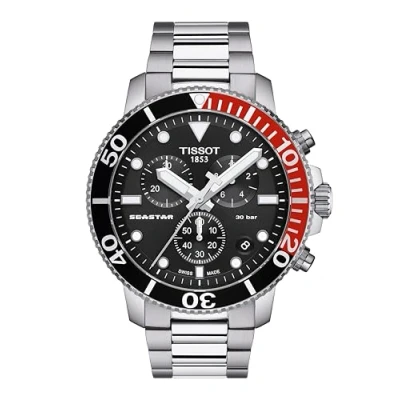 Afbeelding van Tissot Seastar 1000 Chronograph herenhorloge, kwarts, staal T120.417.11.051.01