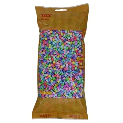 Afbeelding van Hama 6000 Kralen Pastel Mix 205 50