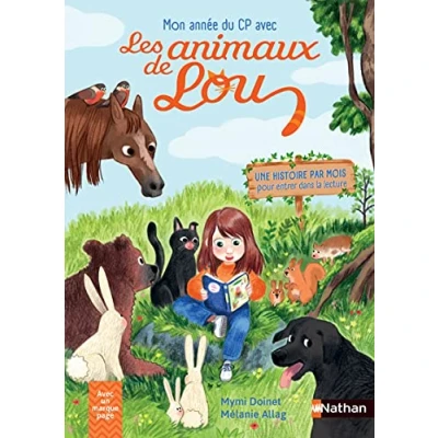 Afbeelding van Mon annee de cp avec les animaux lou