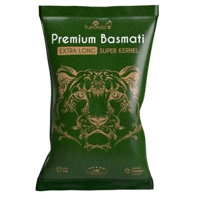 Afbeelding van Yum Asia Super Kernel Basmati Rijst Premium 5 kg