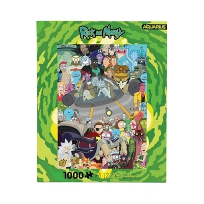 Afbeelding van Rick and Morty Groep Puzzel (1000 stukken)