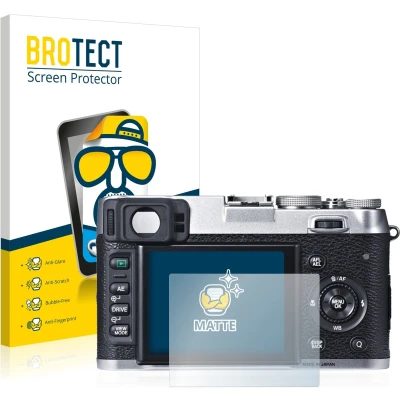 Afbeelding van BROTECT Screenprotector voor Fujifilm X100S Folie Beschermfolie matte (2 Stuks)