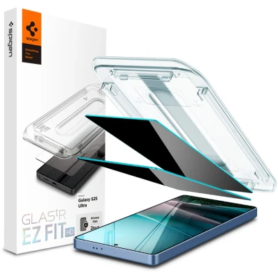 Afbeelding van Spigen Glas.tr Ez Fit Hd Beschermglas Voor Samsung Galaxy S25 Ultra Privacy