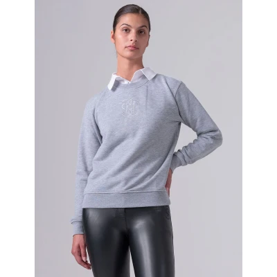 Image de PS of Sweden Sweater Kayla Gris MélangéVendu par Agradi
