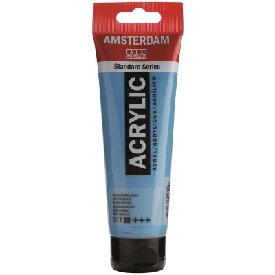 Afbeelding van Amsterdam Standard Series Acrylverf Tube 120 ml Koningsblauw 517