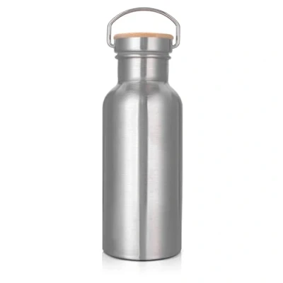 Afbeelding van Roestvrijstalen thermosfles, 500 ml, sportfles, BPA vrij, lekvrij, metaal, voor warme en koude dranken, outdoor, kantoor, sport, school, fitness