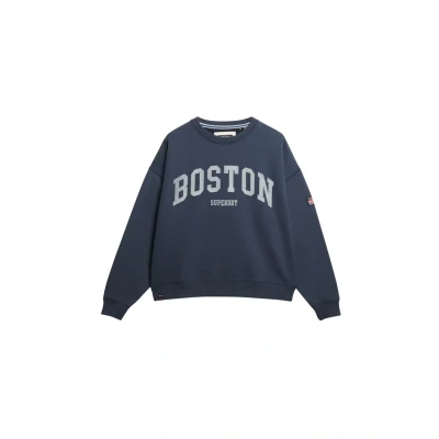 Afbeelding van Superdry Sweater, Dames, Maat: 38, Eclipse navy