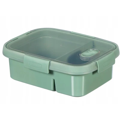 Afbeelding van Curver Smart To Go Eco Lunchbox 0.6 + 0.3L Groen