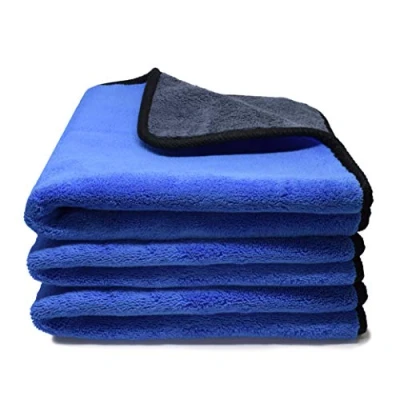 Afbeelding van Kemes Microvezeldoeken voor de auto, 3 stuks, 500 g/m² polijstdoek, lakverzorging, extreem absorberend en zacht verzorging van auto motorfiets 30 x cm (3 stuks)