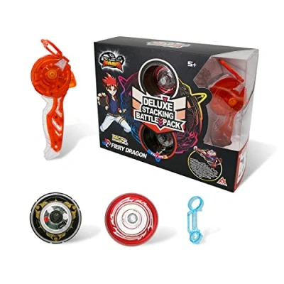 Afbeelding van Infinity Nado tol Nado, oplichtend, stapelbaar, met starter en ring van metaal, speelgoed voor kinderen 5 jaar Plus EU634402H