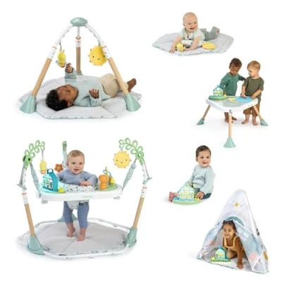 Afbeelding van Ingenuity Tummy To Toes 6 in 1 baby Activity Milestones Center