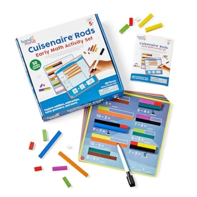 Afbeelding van Leren Resources Activiteitenset Keuken, leeftijd 5+, Manipulatie objecten KS1, Regels voor Positionele Waarde, Hulpbronnen de Wiskunde Klaslokaal, Meerkleurig,