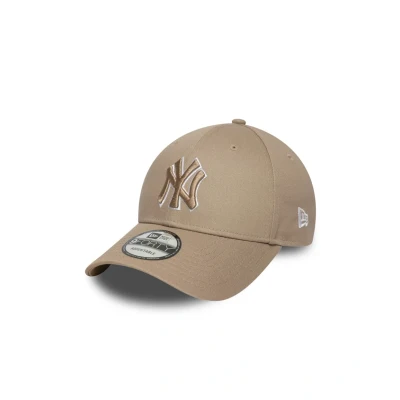 Afbeelding van NEW Era Forty Outline YORK Yankees ASH Pet, Heren, Maat: One Size, Light brown