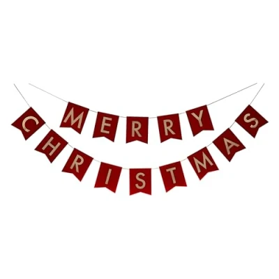 Afbeelding van Ginger Ray Merry Christmas Slinger