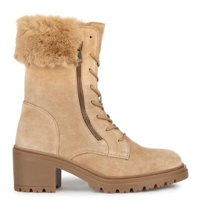 Afbeelding van Geox Damiana Enkellaarsjes Toffee/Beige 41