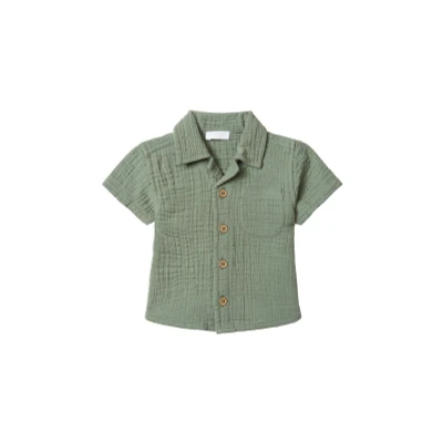 Image de Overhemd Ballville Agave Green 56