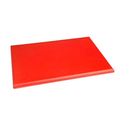 Afbeelding van Hygiplas HDPE snijplank rood 450x300x25mm