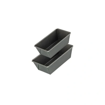 Afbeelding van Zenker 9916650 Set van 2 taartvormen 20 cm en 16 cm, bakvorm, rechthoekige taartvorm, vorm, staal, 20,5 x 11,5 7