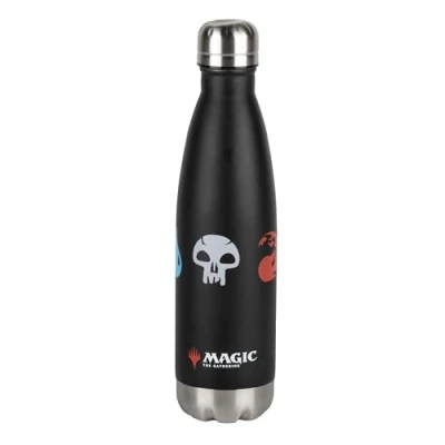Afbeelding van Konix Magic The Gathering Bouteille isotherme Acier inoxydable 500 ml Motif 5 couleurs Noir