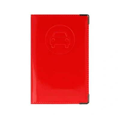 Afbeelding van Color Pop® Papierhouder voor auto, jonge bestuurder, gemaakt in Frankrijk, van pvc, alle toegelaten, 13,8 x 9 0,5 cm, Rood, Klassiek