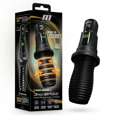 Afbeelding van Blush Novelties Third Base Orale Masturbator Zwart