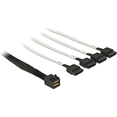 Afbeelding van Mini SAS HD SFF 8643 &gt; 4x SATA 0,50 meter