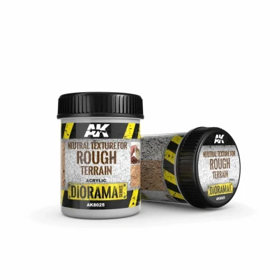 Afbeelding van Neutral Texture For Rough Terrains Diorama Series 250ml AK8025