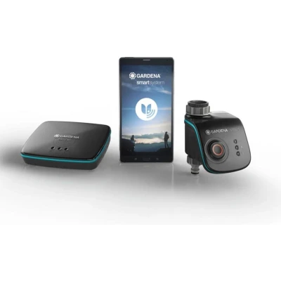 Afbeelding van GARDENA Smart Water Control set Besproeiingscomputer 1min tot 10u 6 Besproeiingen Per Dag